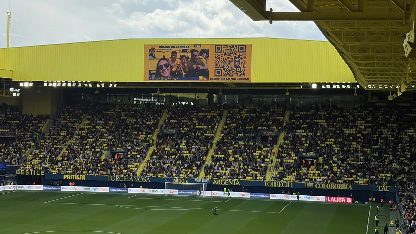 Villarreal giant screen